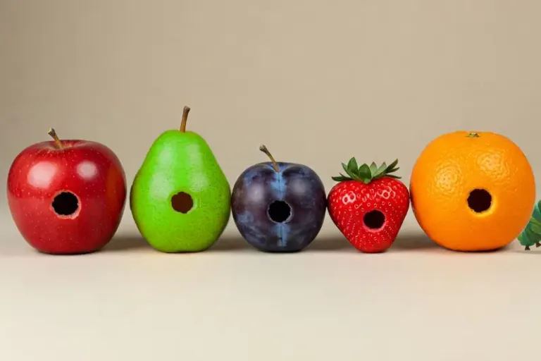 Hungry-caterpillar-image-Delicious-fruit-munched-by-the-hungry-caterpillar-green-pear