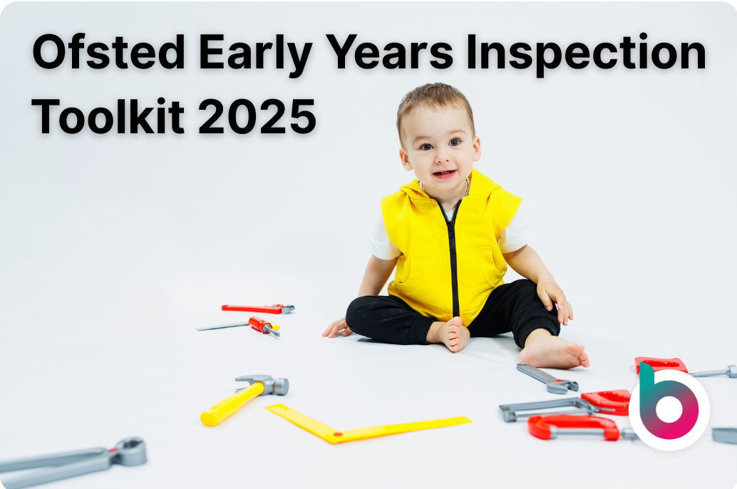 Ofsted early years inspection toolkit 2025 header